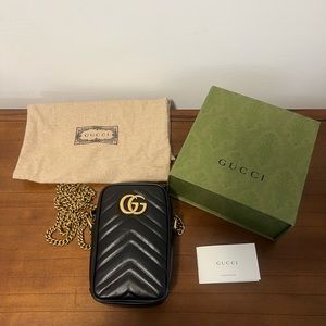 Like New Gucci Marmont Mini Crossbody
